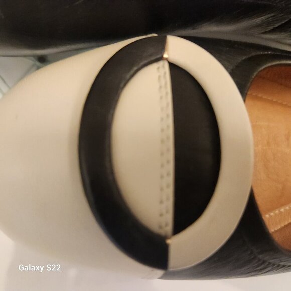 Josef Seibel " Pippa 19" Schwarz/Off white Ballet flats. NIB. Sze EU 37/US 6-6.5 - Picture 7 of 11